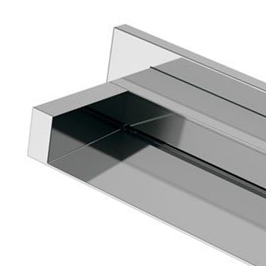 Bocca incasso a cascata con aeratore integrato qubika cascata