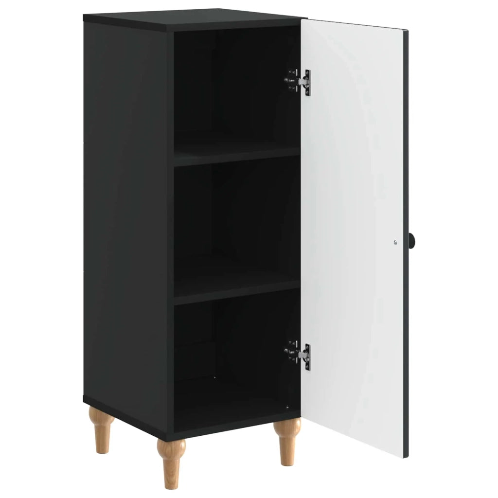 Credenza Nero 33 x 34,5 x 90 cm Legno ingegnerizzato 894136