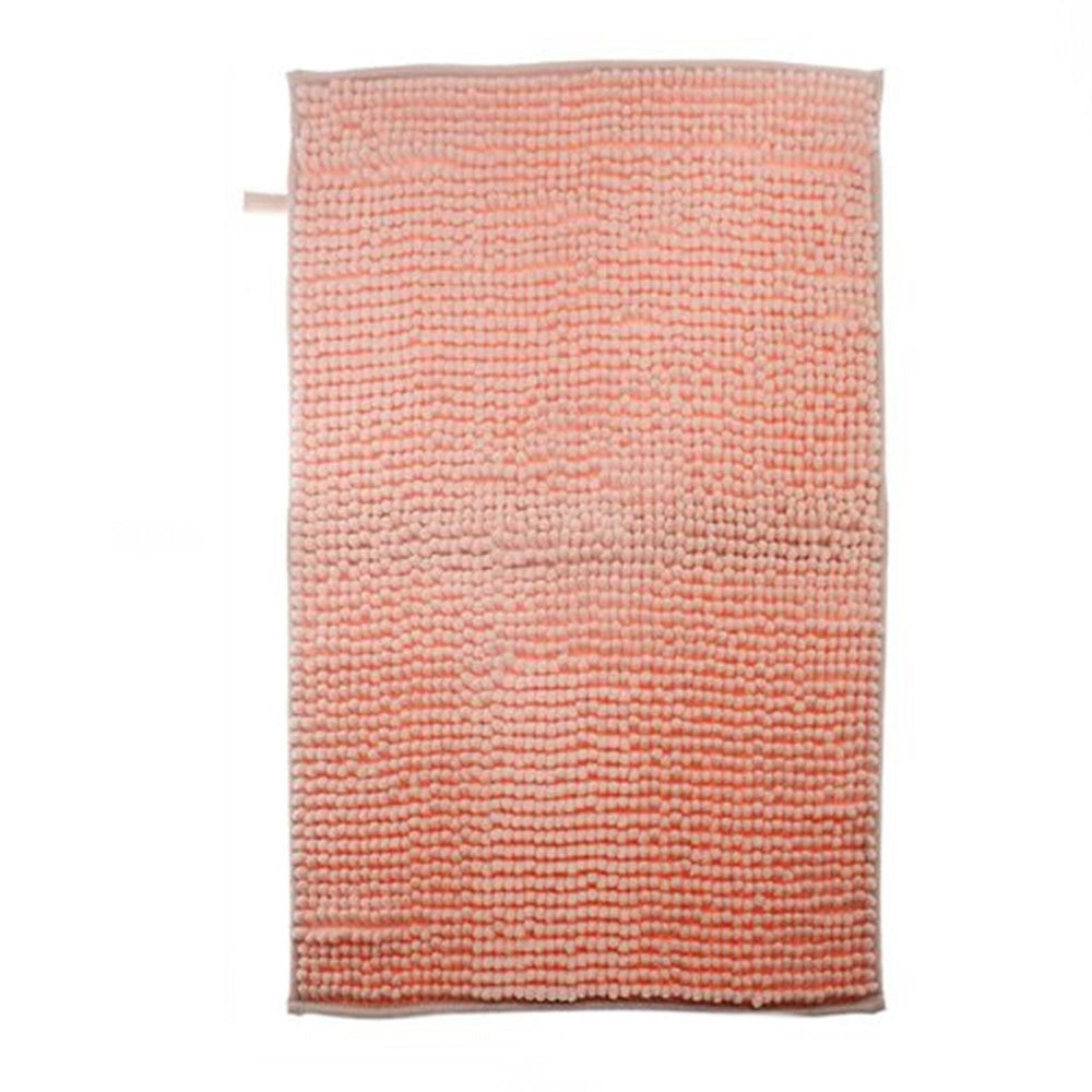 Trade Shop - Tappeto Tappetino Antiscivolo Per Arredo Bagno 45 X 70 Cm Colore Rosa 79916 -