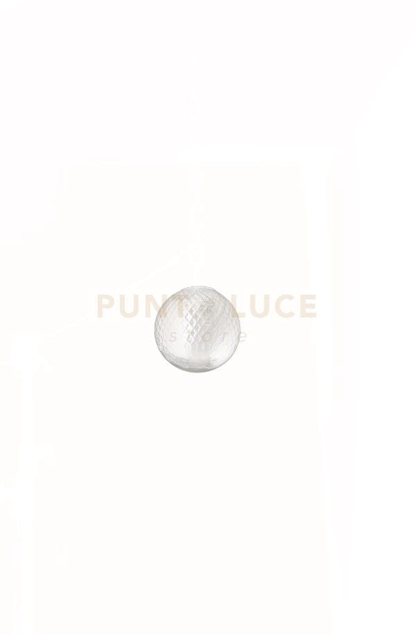 VETRO LAVORATO PER SOSPENSIONE GOLF PICCOLO DIAMETRO 13CM FUME'