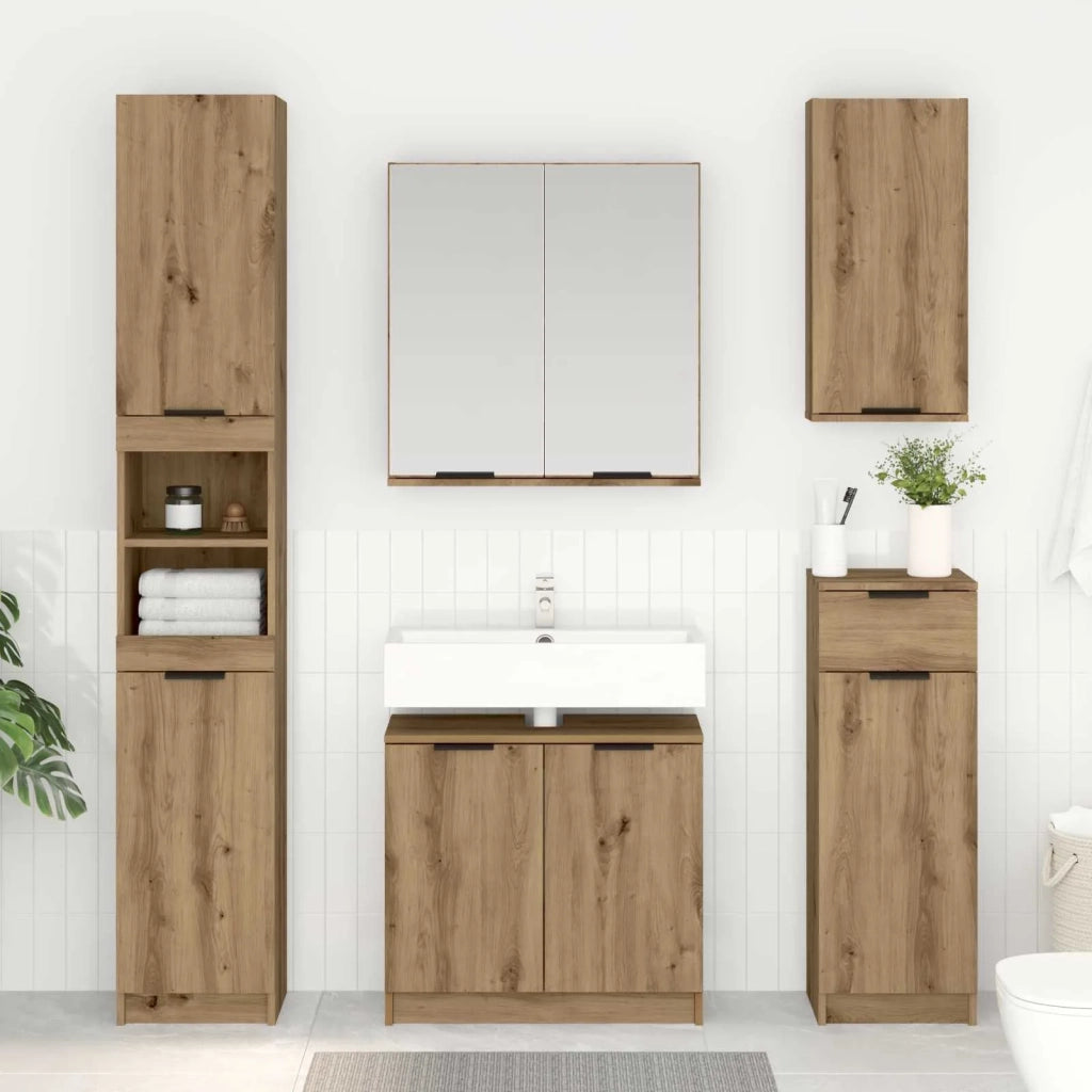 Mobile da Bagno Rovere artigianale 64,5 x 33,5 x 59 cm