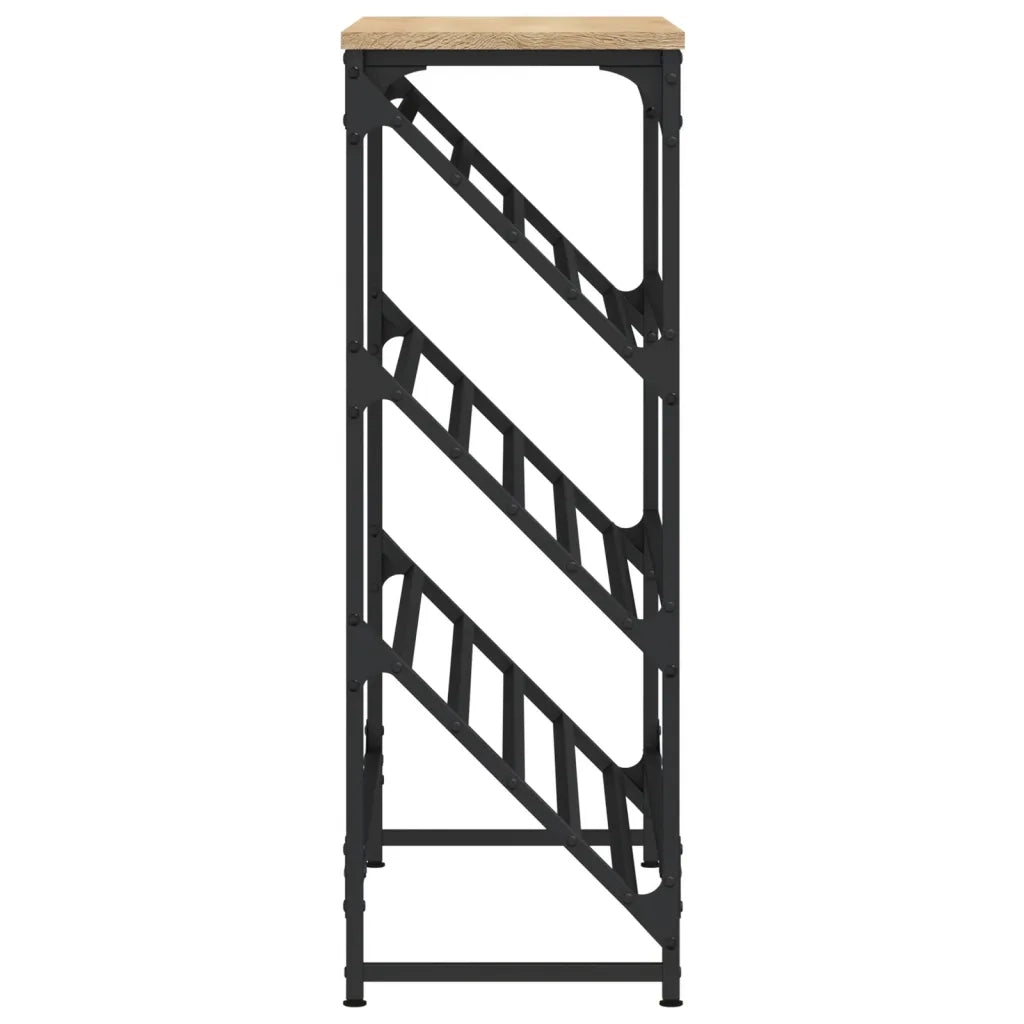Scarpiera-Scaffale per scarpe Rovere Sonoma 90x30x85 cm in Legno Multistrato