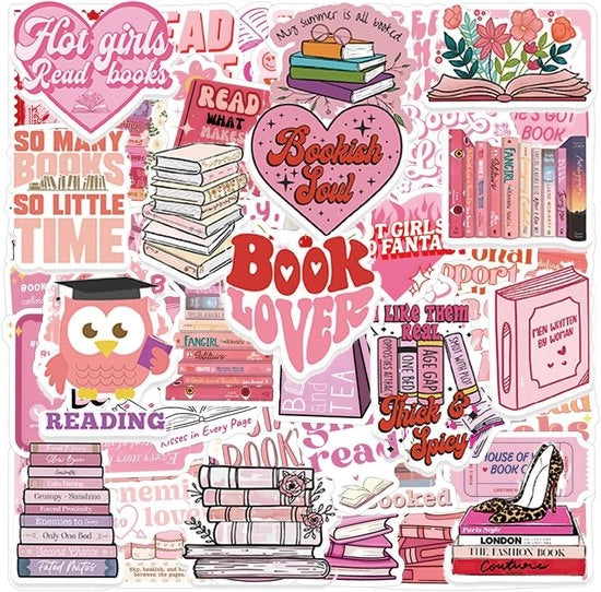 Sticker Decorativi 110 Pezzi - Sticker Acqua Resistenti - Sticker PVC Autoadesivi - Sticker per Scrapbooking - Adatti per Notebook - Sticker Decorativi