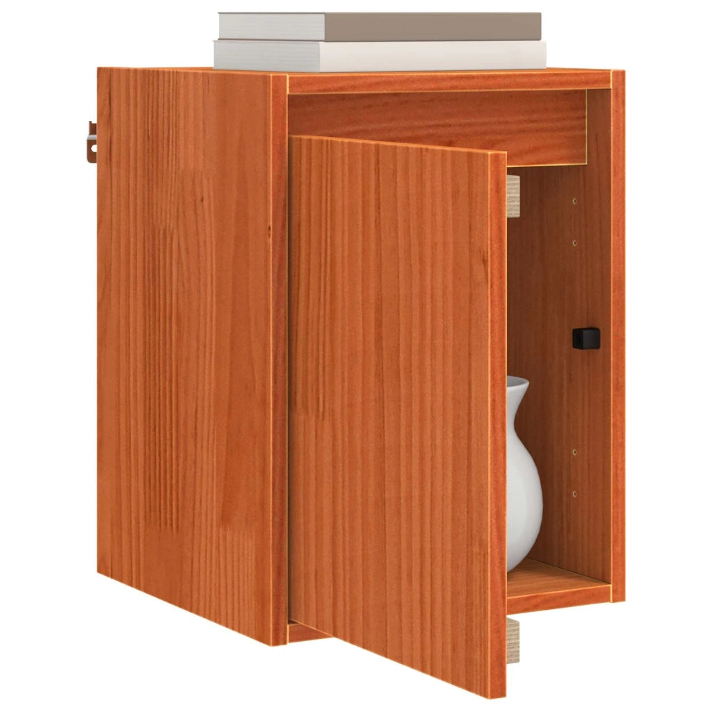 Armadietto a muro Marrone cerato 30 x 30 x 40 cm Pino massello 869867