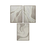 Set di 6 Stampe Su Canvas Rive 3d 50x70 Cm 3 Assortimenti