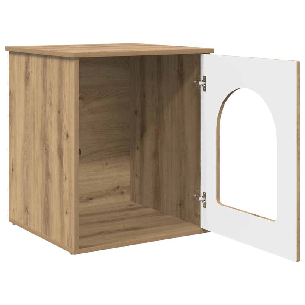 Casa per Gatti Rovere Artigianale 53 x 52 x 62 cm 8000715