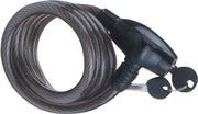 LACCIO ANTIFURTO ACCIAIO PER MOTO E BICICLETTE DIAM.12X150 CM. TRECCIA IN ACCIAIO RIVESTITA IN PVC