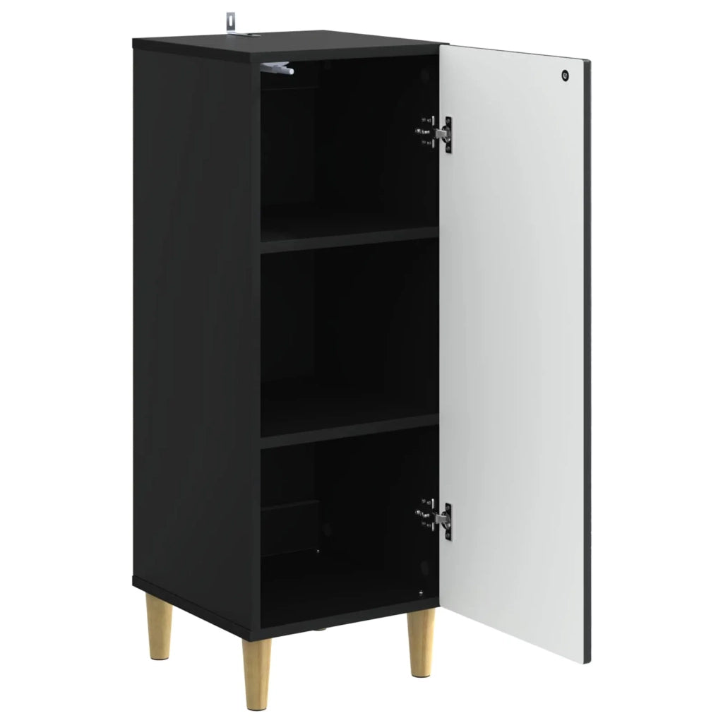 Credenza Nero 33 x 34,5 x 90 cm Legno ingegnerizzato 895056