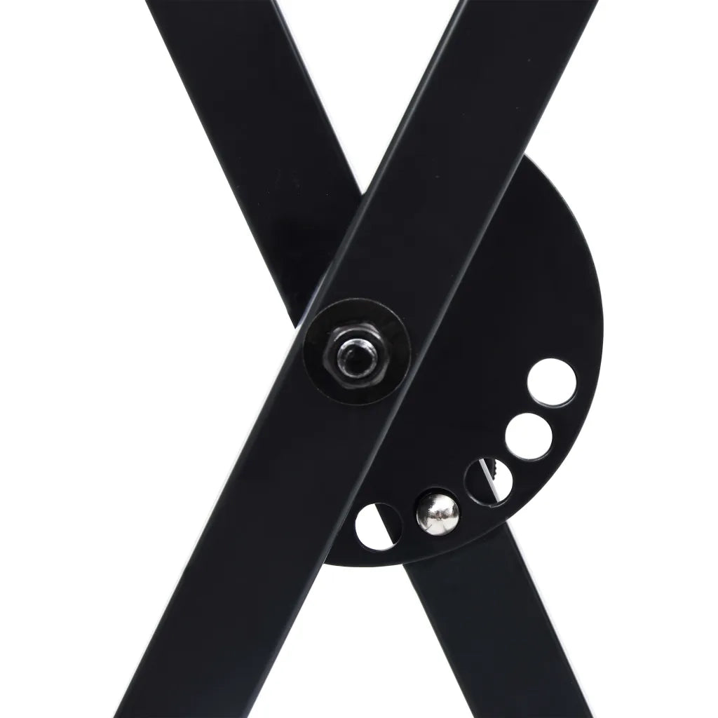 Set Supporto per Tastiera con Sgabello Nero CFW5996461