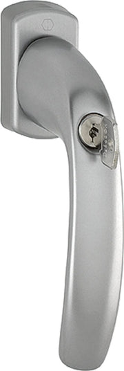 Maniglia per finestra a battente a chiave New York 0810/U10 HOPPE Inox M5x45-11654156