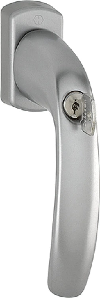 Maniglia per finestra a battente a chiave New York 0810/U10 HOPPE Inox M5x45-11654156