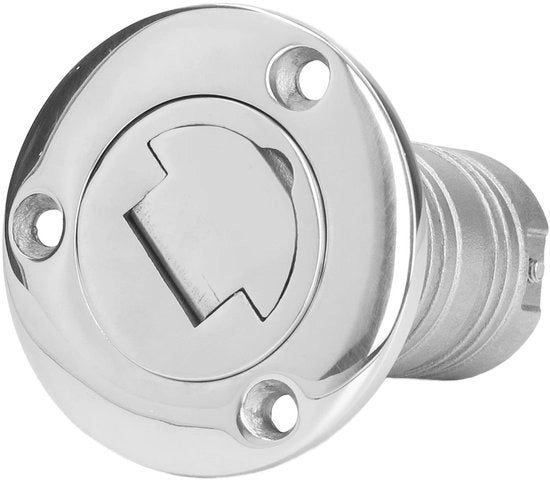 Filtro di carburante 38mm - Valvola di iniezione acqua in acciaio inossidabile - Copertura antiscivolo - Adatto per barche/autocarri/caravan - Buona tenuta ermetica - Facile manutenzione - Valvola di carburante