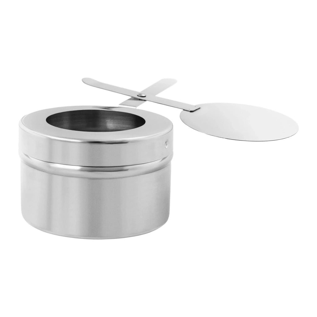 Chafing dish professionale a fondo piatto (acciaio inox 5,8 litri dimensioni contenitore: φ 390 x 65 mm manico cool-touch) 14_0004241