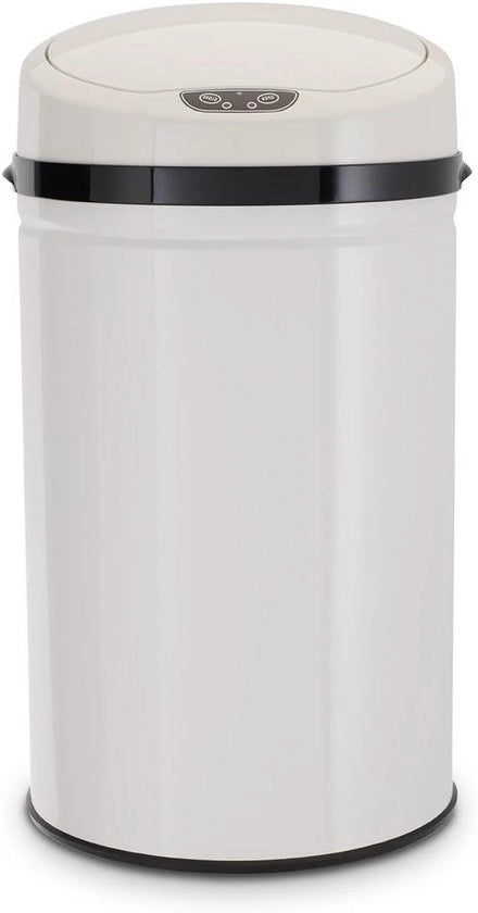 Sensor infrarosso con sensore di movimento - 30 litri - Inox sbollentato bianco