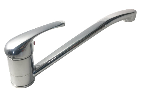 Miscelatore Cucina In Ottone Cromato Pesante Completo