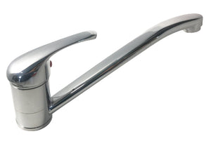 Miscelatore Cucina In Ottone Cromato Pesante Completo