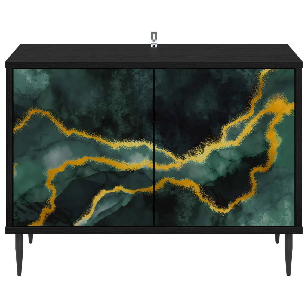 Mobile TV WIJHE 69 x 33 x 50,5 cm Rovere Nero 8007014