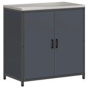 Pensile da cucina | Stoccaggio in cucina HATTEM Antracite 90 x 50 x 92 cm Acciaio