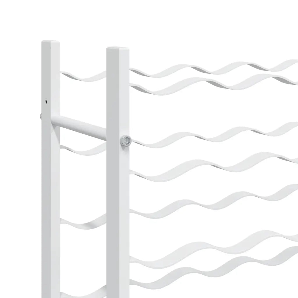 Portabottiglie per 36 Bottiglie Metallo Bianco CFW4012407