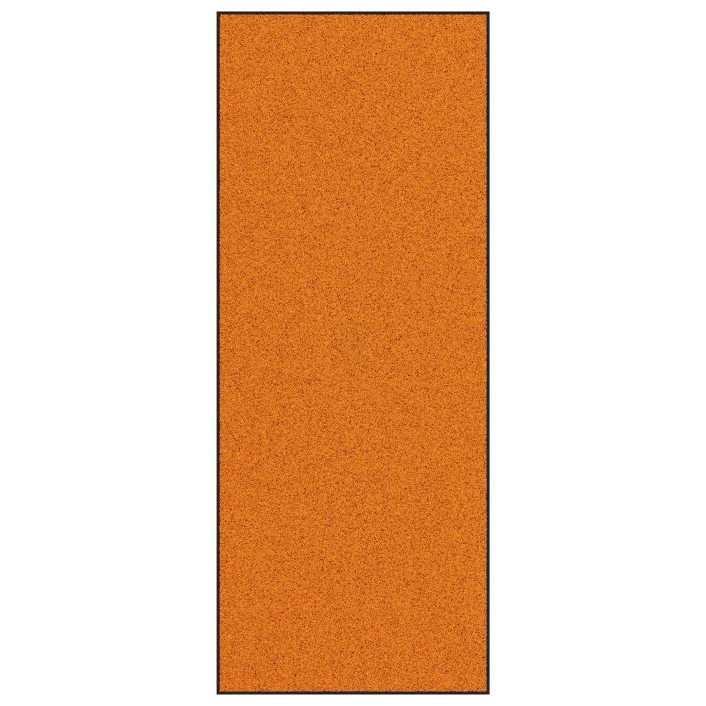 Zerbino Lavabile Arancione 120x300 cm