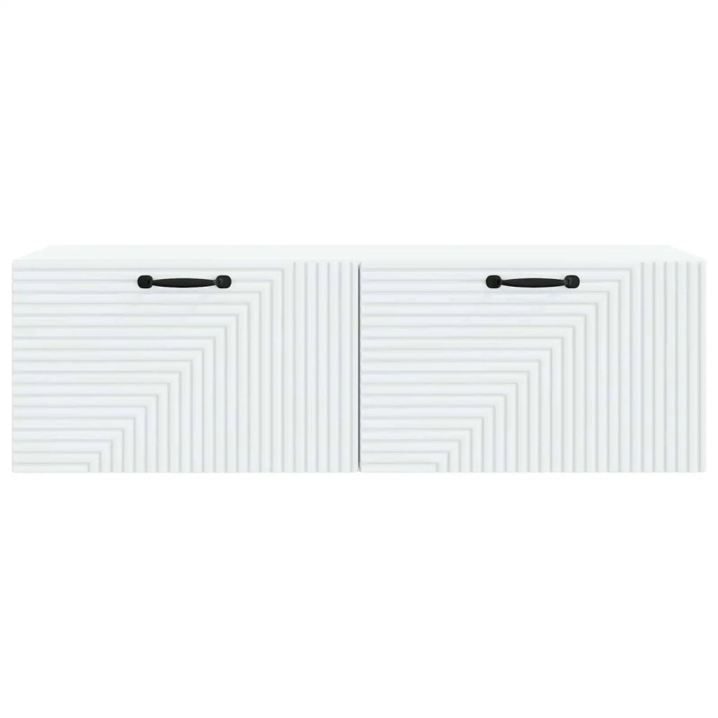 Mobile Porta TV da Muro Bianco 98 x 31 x 30 cm 898725