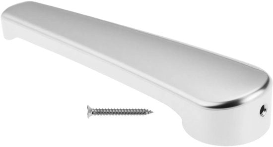 Maniglia per porta bagno 144mm - Maniglia di sicurezza - Chiusura - Argento - Adatto per Caravan/Motorhome - Resistente alla ruggine - Maniglione di sicurezza