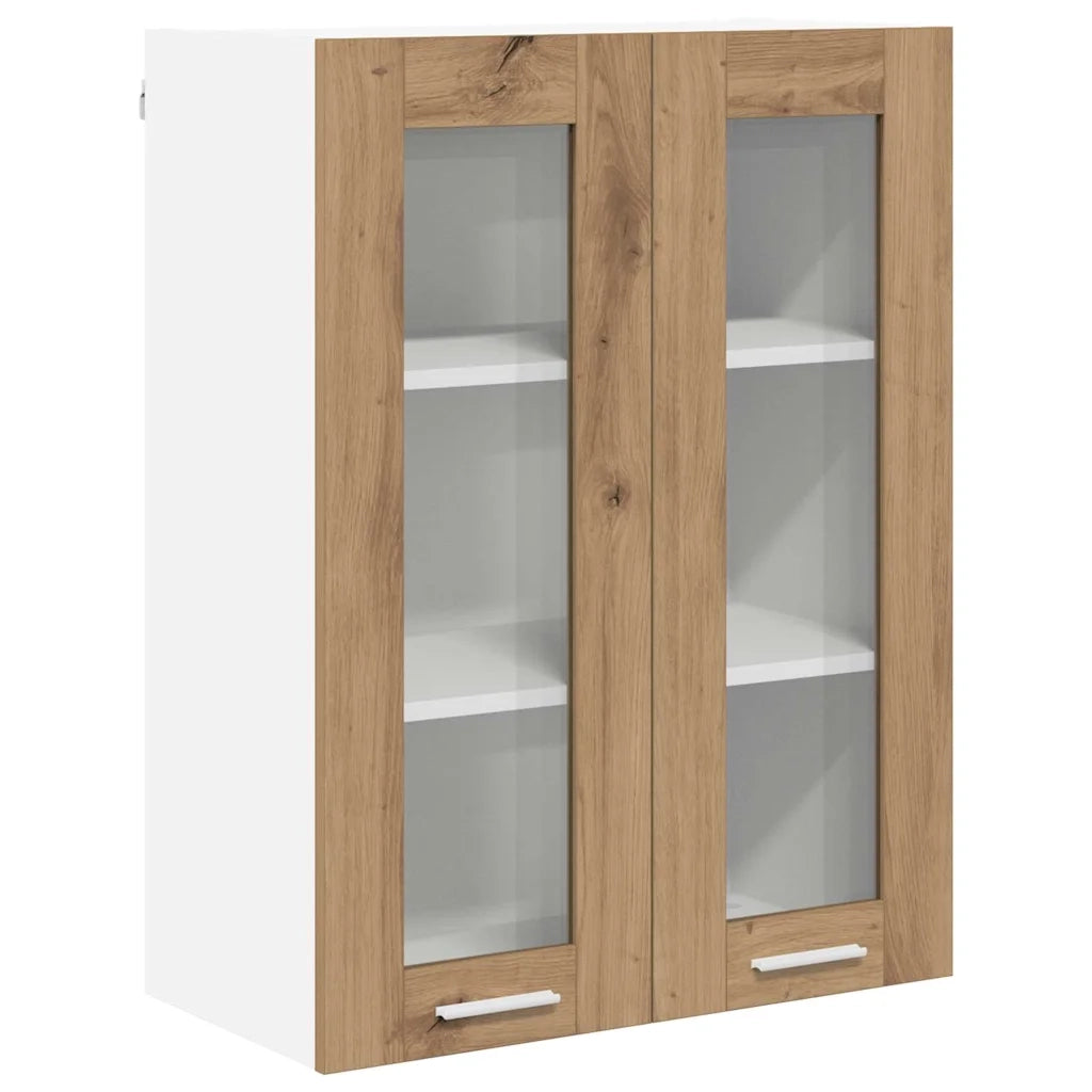 Armadio pensile Riga Rovere artigianale 60 x 31 x 80 cm 884321