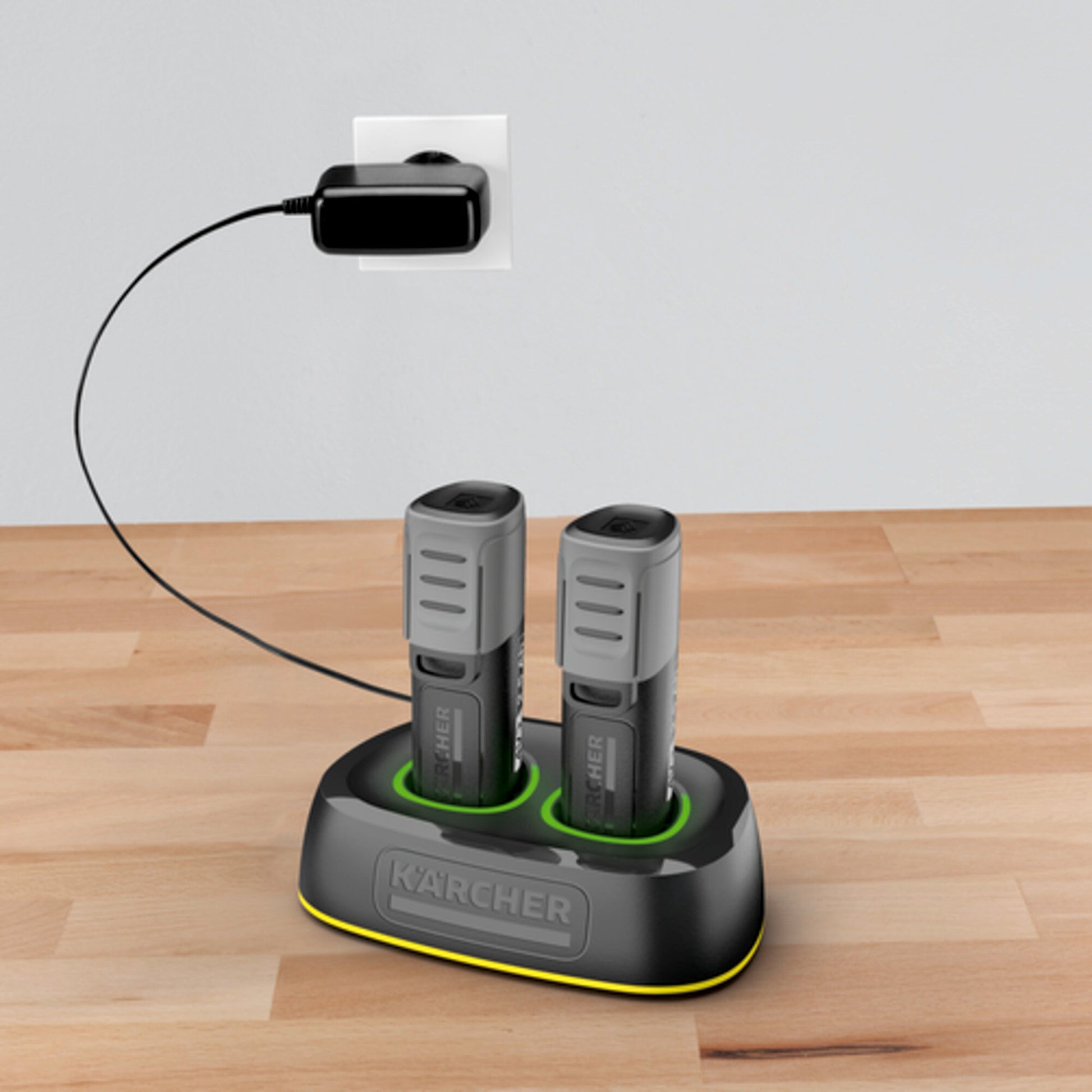 KARCHER Fast Charger Duo Battery Power 4 V - Piattaforma batteria: Piattaforma batteria a 4 V
