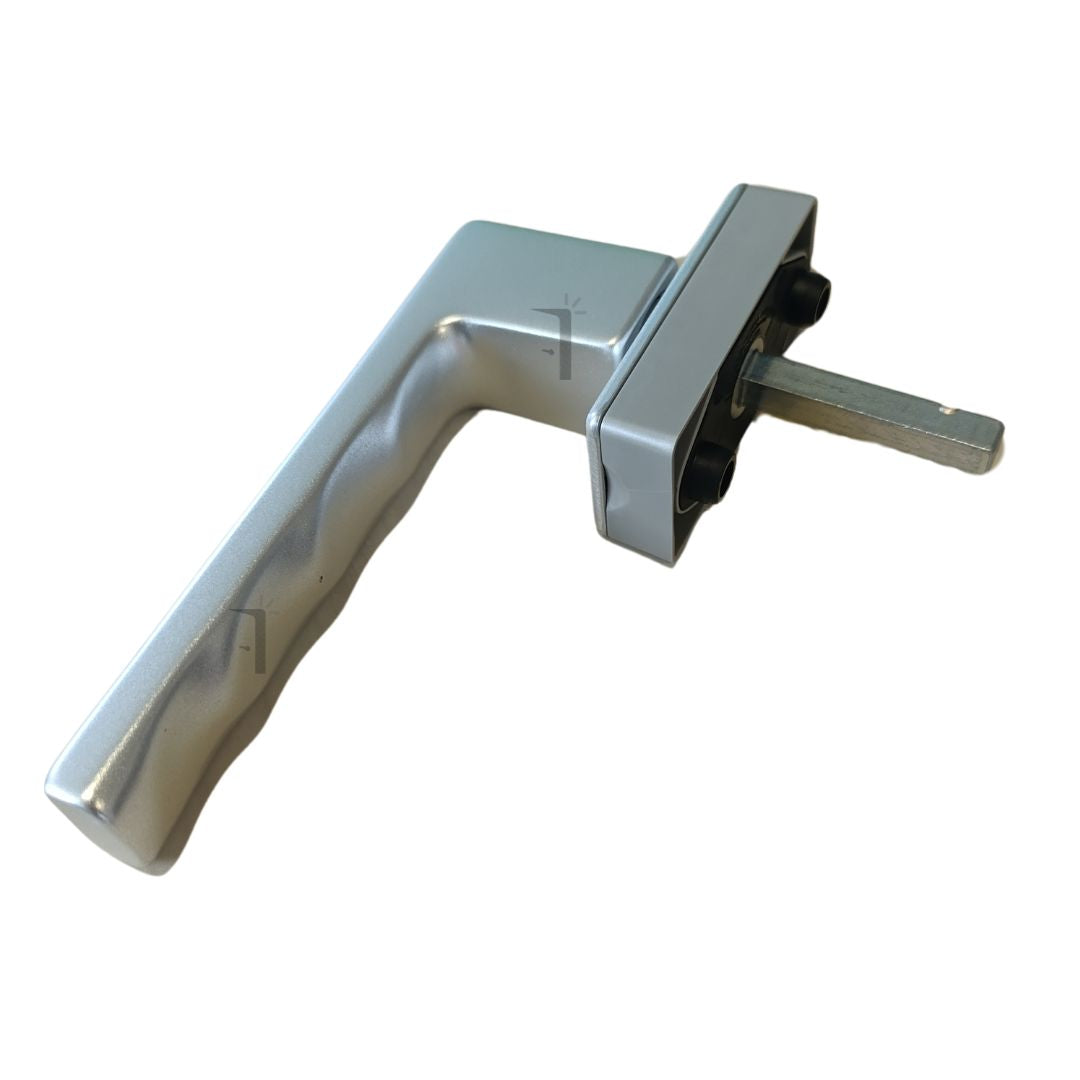 Maniglia martellina 10 pz per finestre balconi toulon HOPPE Secustik argento