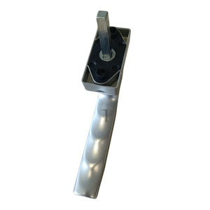 Maniglia martellina 10 pz per finestre balconi toulon HOPPE Secustik argento