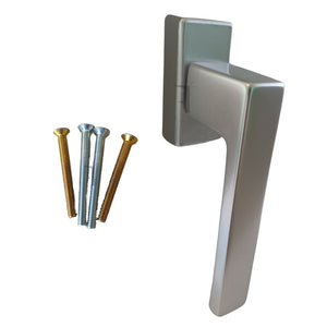 Maniglia martellina 10 pz per finestre balconi toulon HOPPE Secustik argento