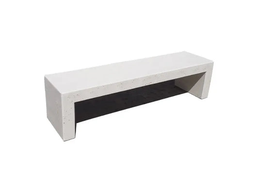 Panca Venere 1629 Giochipark calcestruzzo levigato marmo travertino 200x50x50h