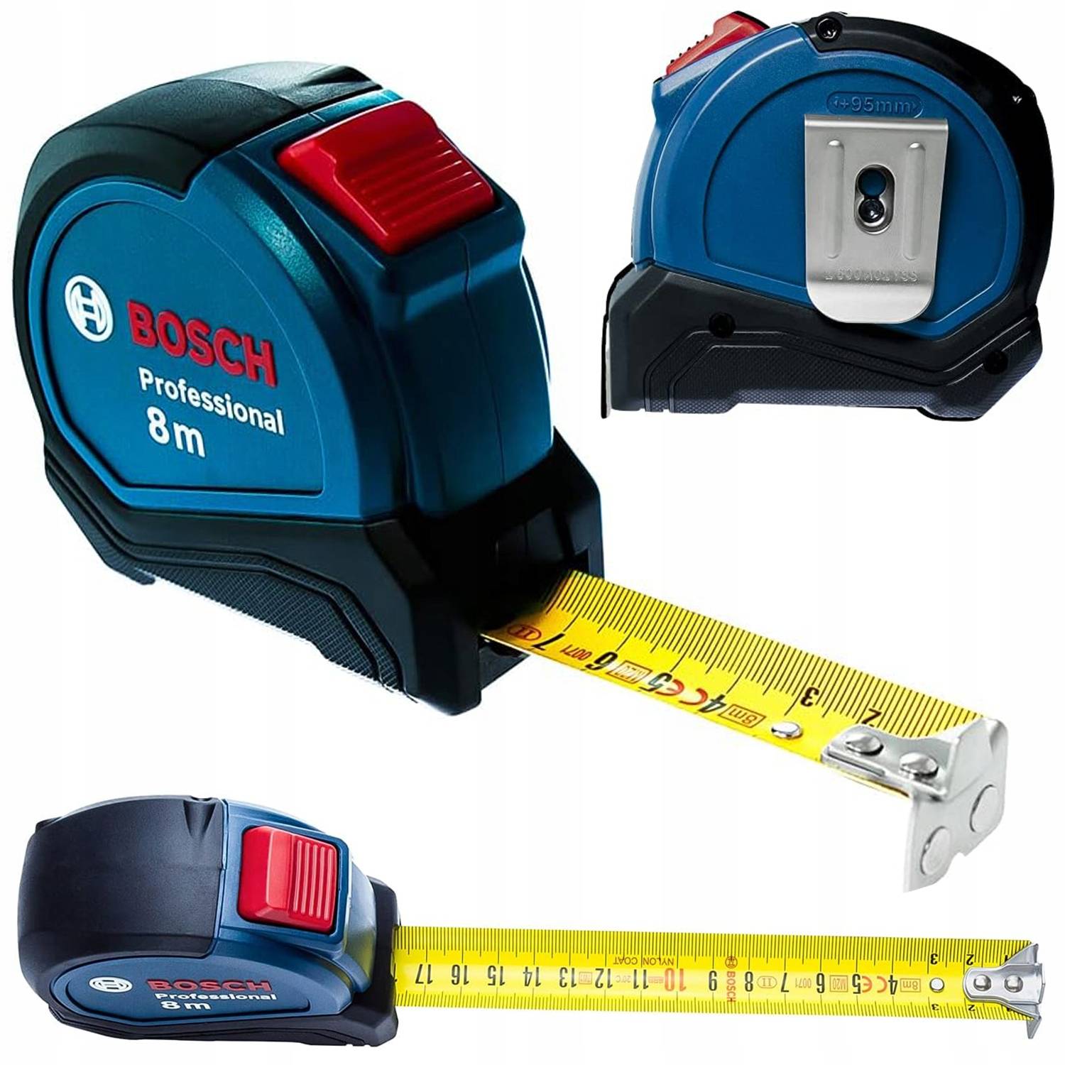 FLESSOMETRO BOSCH DA 8MT AUTOLOCK - 1600A01V3S