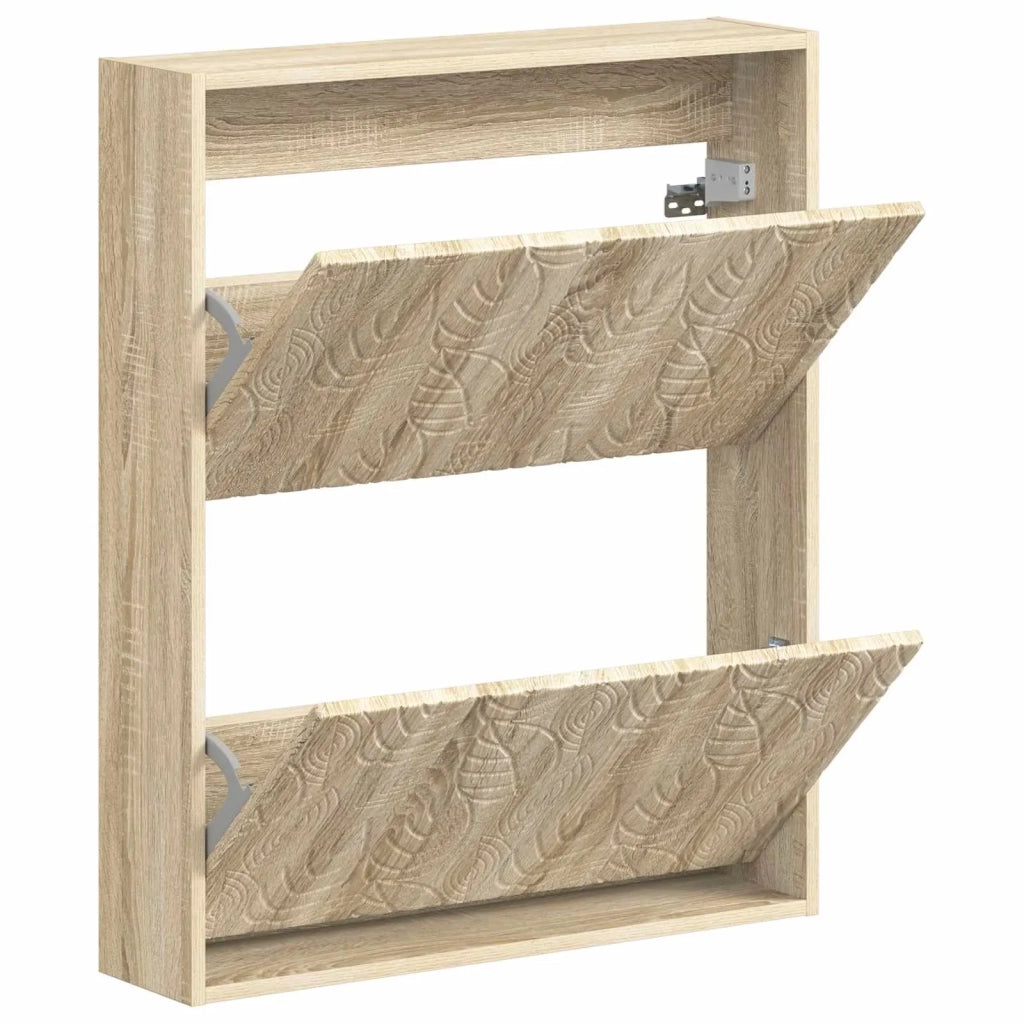 Mobiletto per Scarpe da Muro DELFT 71 x 17 x 86 cm 897077
