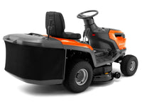 Trattorino Husqvarna TC 112 con sacco raccolta e trazione idrostatica piatto 95cm