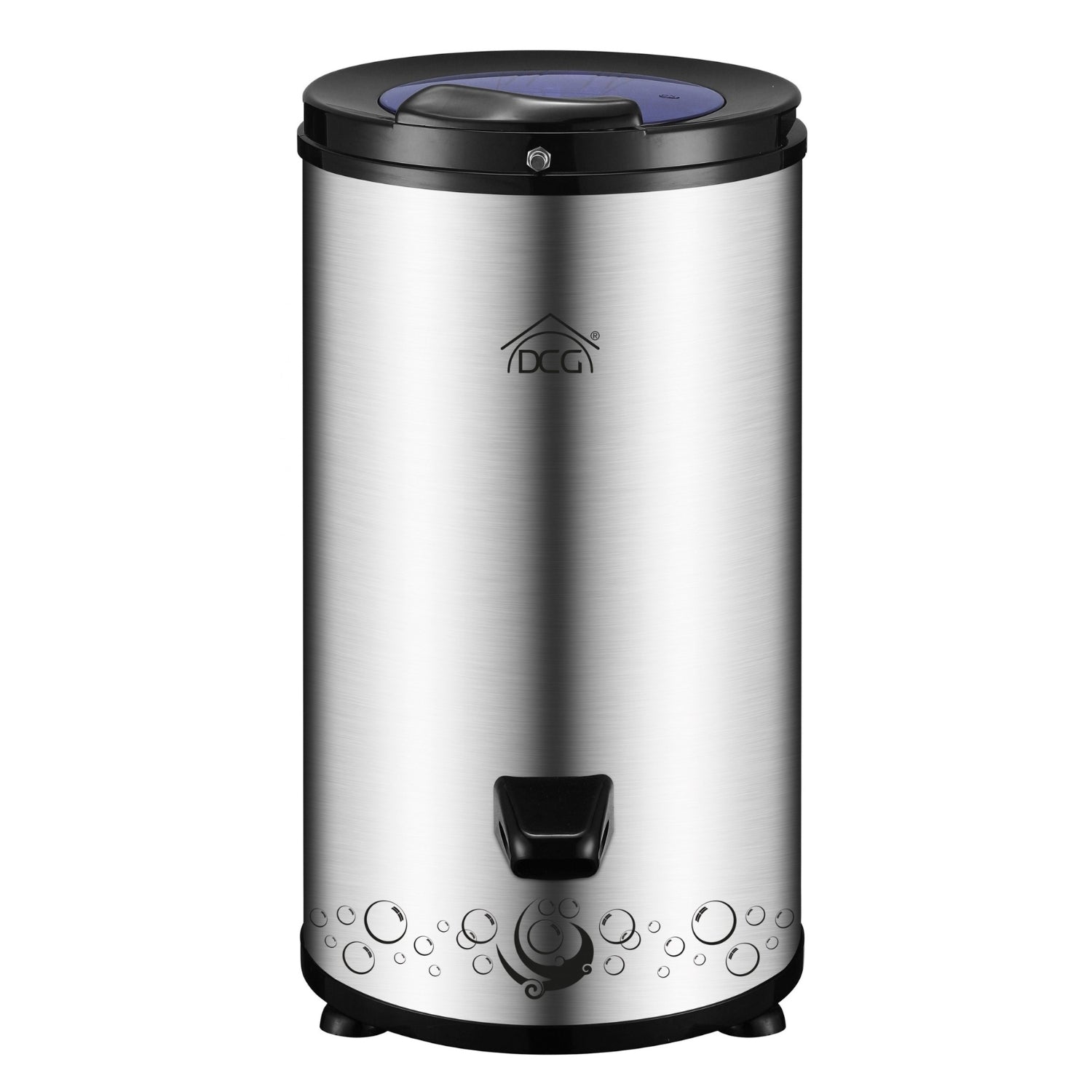 DCG SD8469 Asciugatrice Centrifuga Inox, Asciugabiancheria Portatile Salvaspazio, Asciugapanni Silenziosa