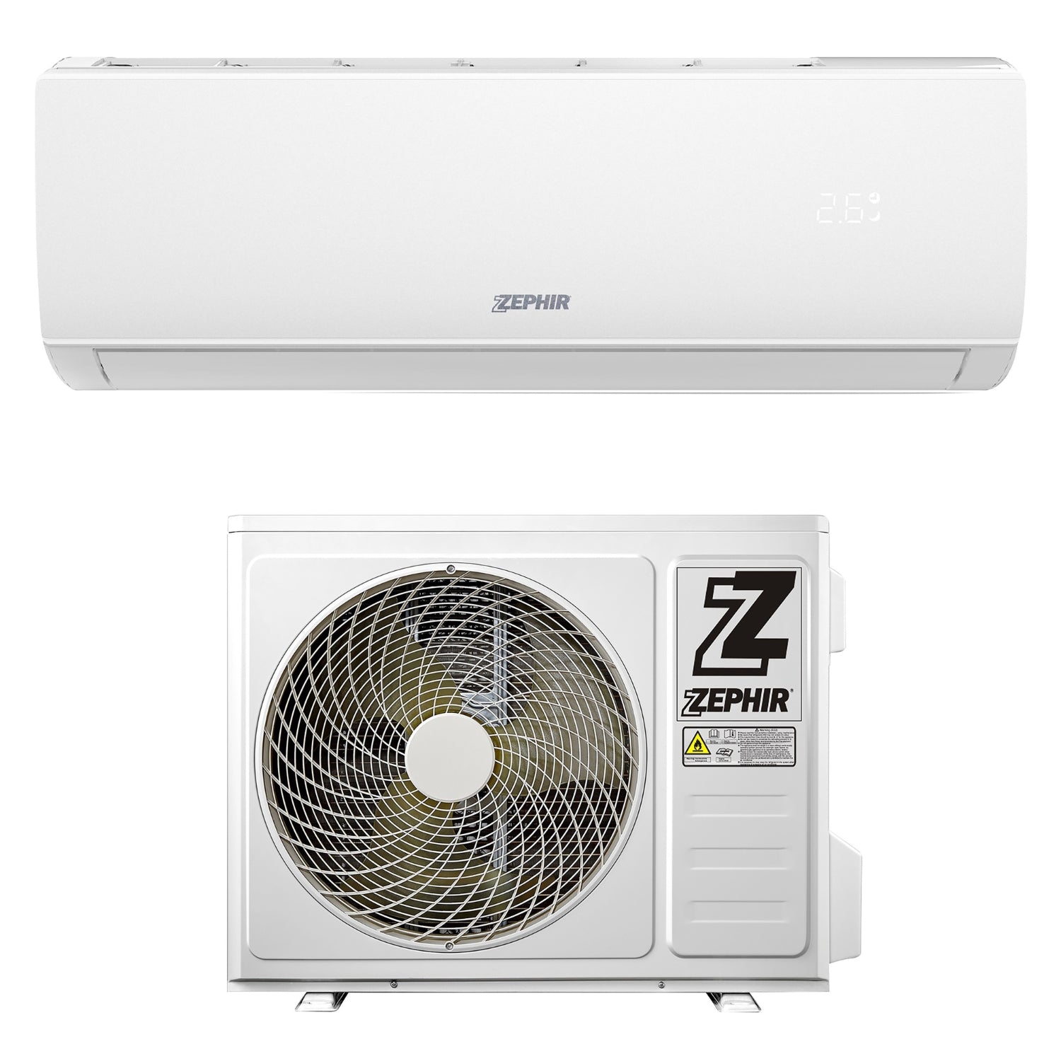 ZEPHIR Climatizzatore Condizionatore  ZER 12000 WIFI 12000 BTU