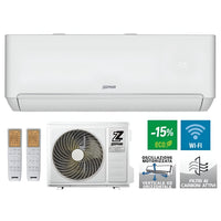 ZEPHIR Climatizzatore Condizionatore Monosplit ZTQ 9000 BTU Con Due Telecomandi Wifi MY24 Classe A++/A+ R32 (Unità Interna + Unità Esterna)