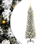 Albero di Natale | Decorazioni natalizie artificiale con 150 LED Bianco 150 cm