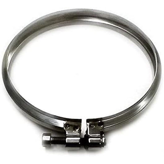 Fascetta di bloccaggio canna fumaria dn 200 tubo acciaio inox 31