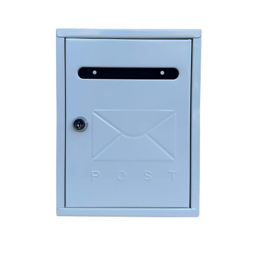 Cassetta Postale Esterno Personale Ferro Dimensioni 26 x 20 x 7,5 cm Elegante Funzionale Colore: Grigio