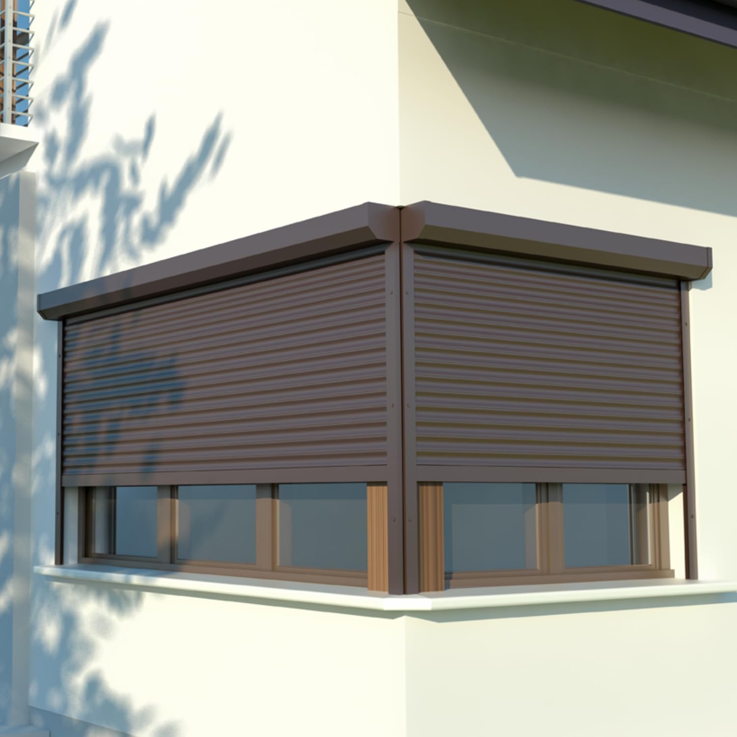 Motore Elettrico Tapparelle Avvolgibile Silenzioso 270W Kit Montaggio Completo Casa Ufficio Quantità: 1 Unita, NM: 30