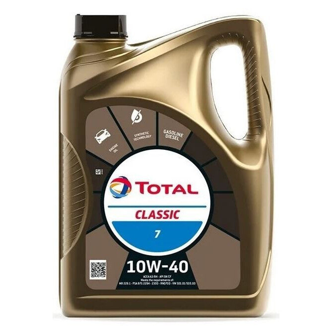 OLIO MOTORE TOTAL CLASSIC 7 10W-40 4L A3/B4