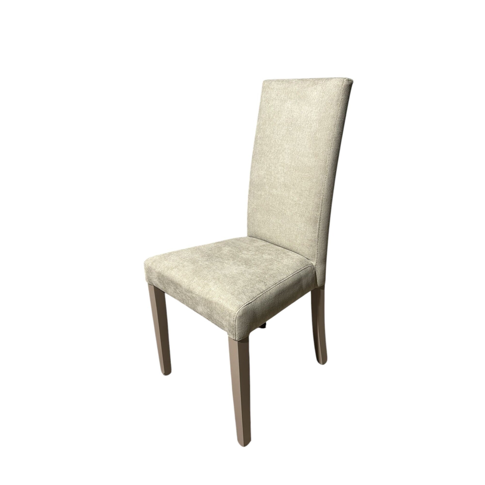 SEDIA NANCY 47X47XH101CM TORTORA IN TESSUTO.