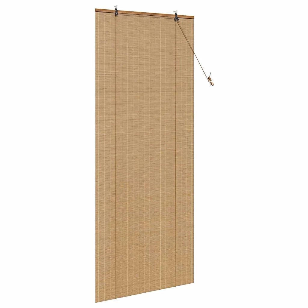 Tenda a rullo con tende Marrone 80 x 220 cm Bambù 42006849