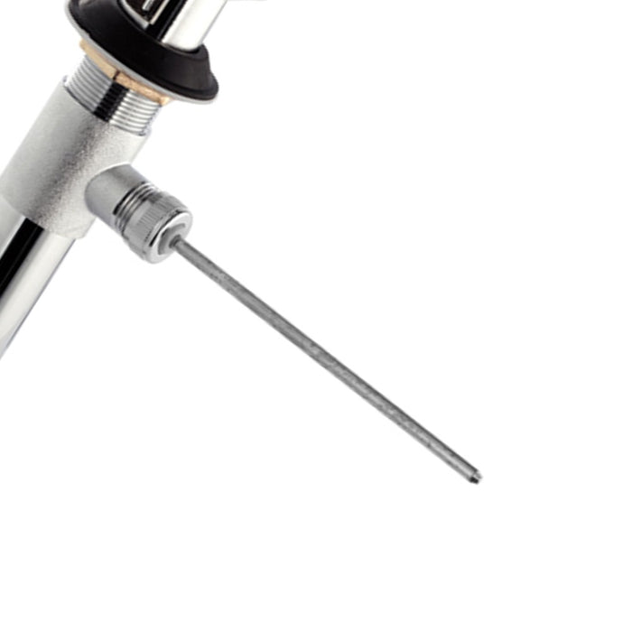 Scarico tipo america o americano in ottone pulito e cromato