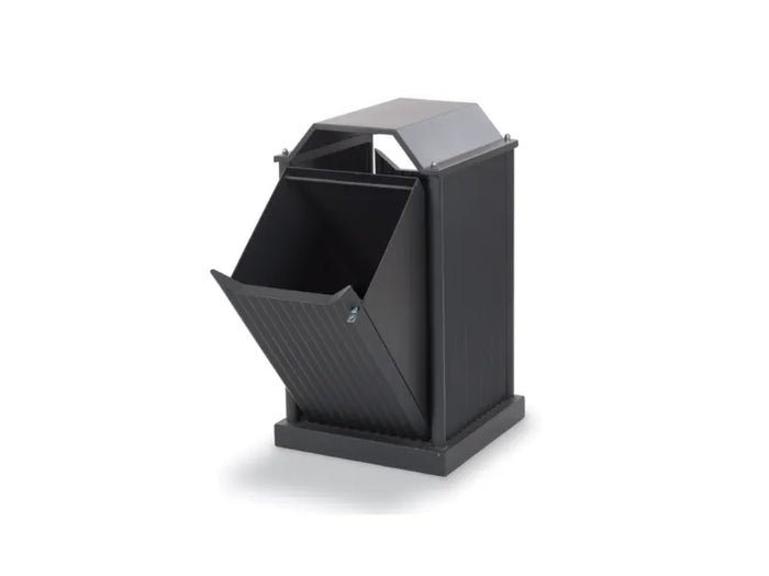 Cestone Siena e Siena Wood Giochipark 96lt acciaio zincato e legno esotico - Siena