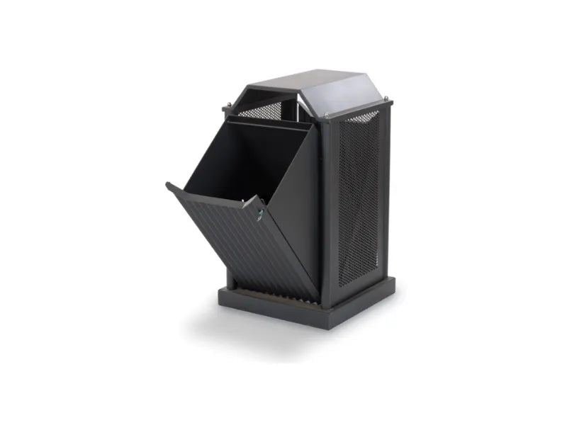 Cestone Malta 274 Giochipark 96lt zincato verniciato 55x55x96h ribaltamento