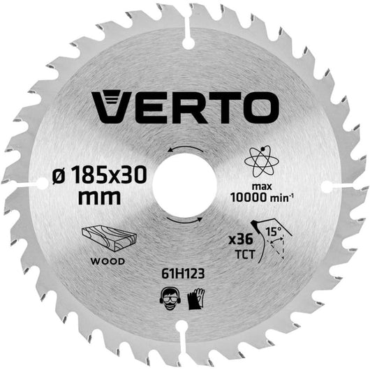 Topex 61h123 lama per sega circo colare carburo di silicio 185 ds