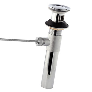 Scarico tipo america o americano in ottone pulito e cromato